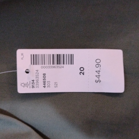 Green Paperbag Skirt - Picture 3 of 5